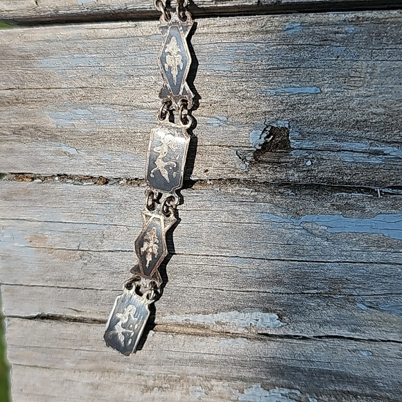 Vintage Siam Silver Bracelet - Picture 9 of 12